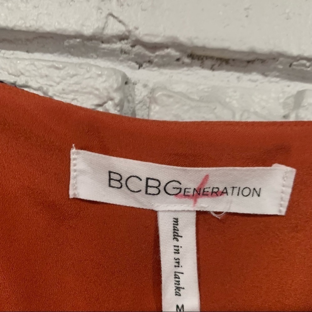 BCBGeneration Printed Patchwork Boho Romper‎ - image 5